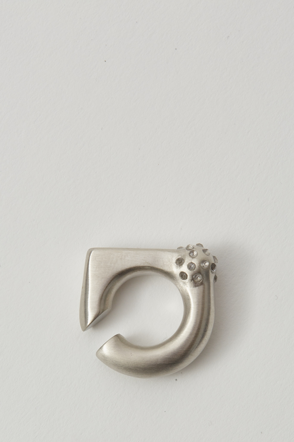 Earring Orb Ear Cuff - Palladio