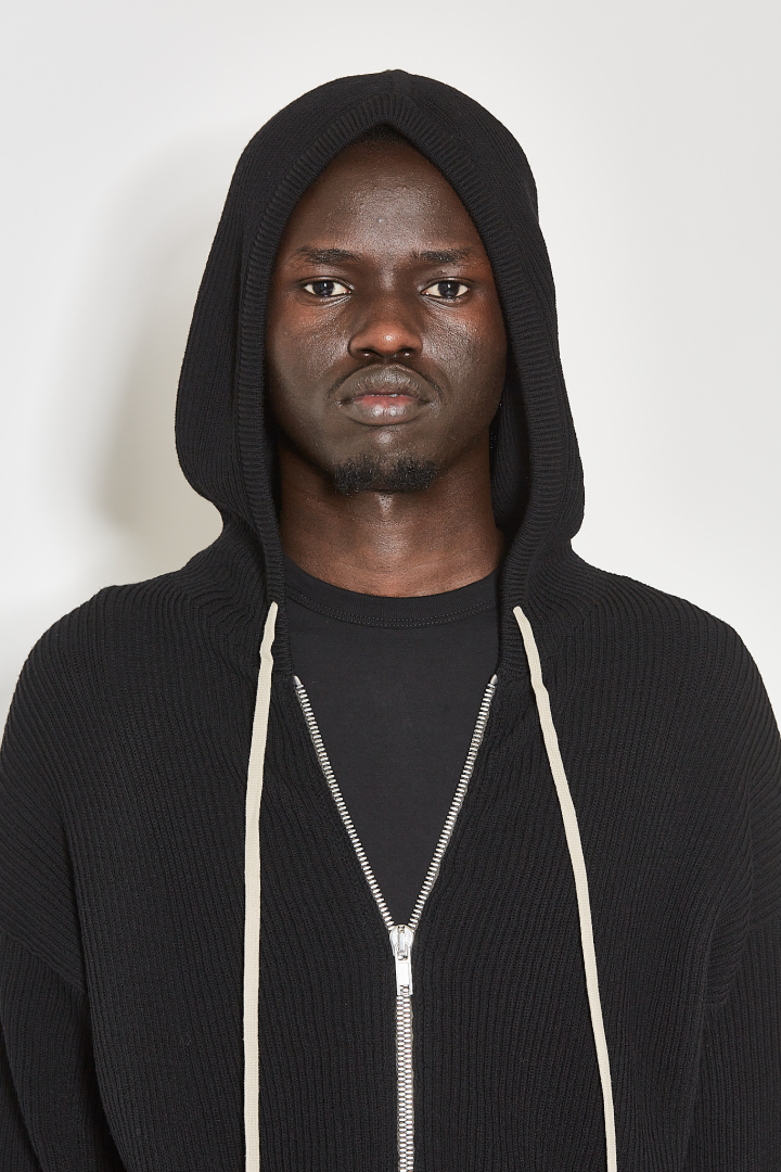 Jacket Zipped Hoodie - Black