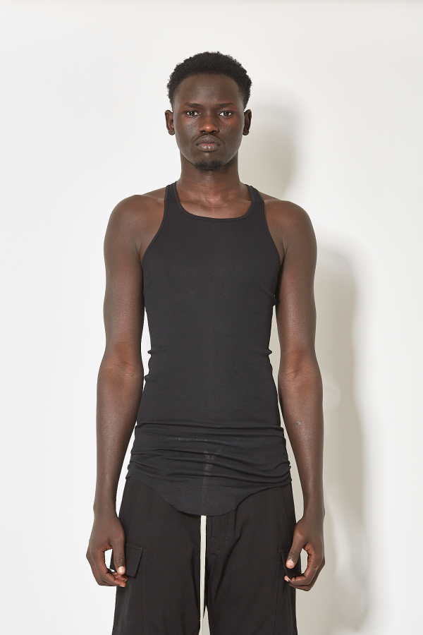 Top Basic Rib Tank - Black