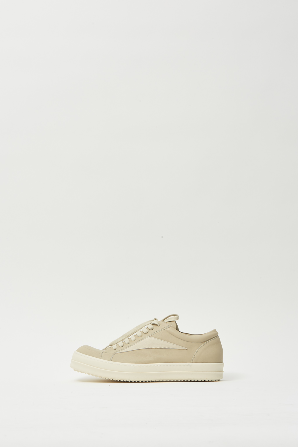 Leather Shoes Vintage Sneaks - Sand/Milk/Milk