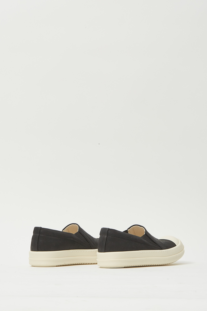 Boat Sneaks - Black/Milk/Milk