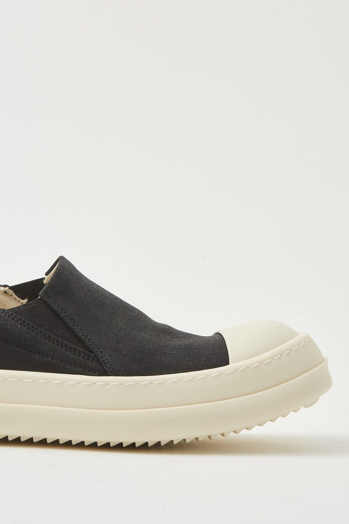 Boat Sneaks - Black/Milk/Milk