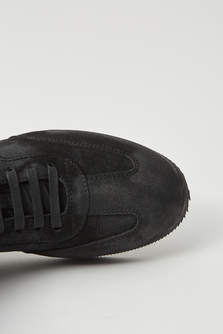 Fides Soft High-Top Boxing Sneakers - Black