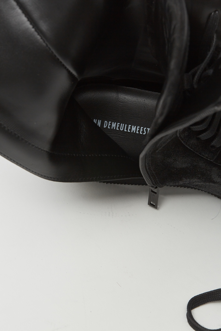 Fides Soft High-Top Boxing Sneakers - Black