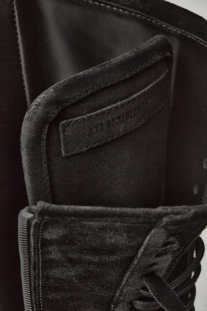 Fides Soft High-Top Boxing Sneakers - Black