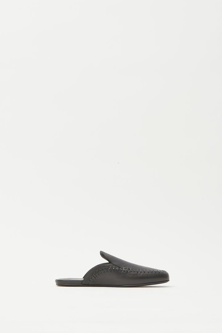Sika Soft Lace-Up Slipper - Black