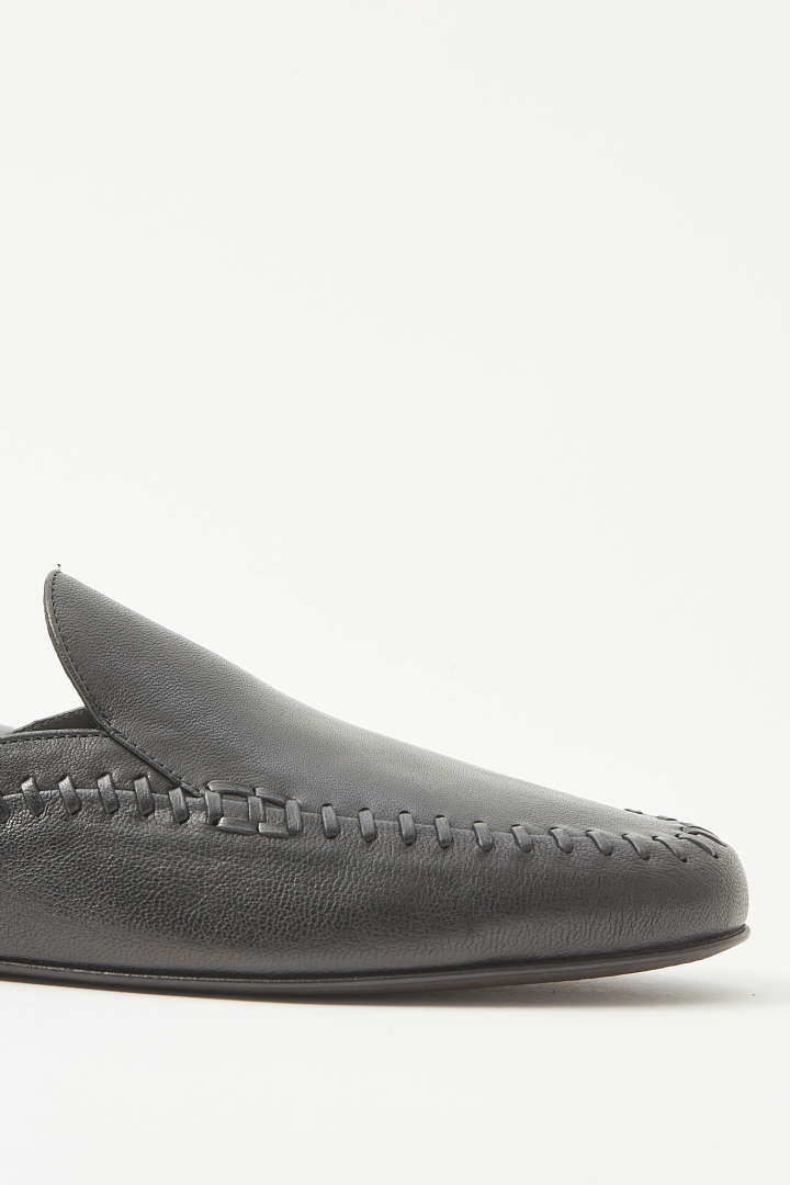 Sika Soft Lace-Up Slipper - Black