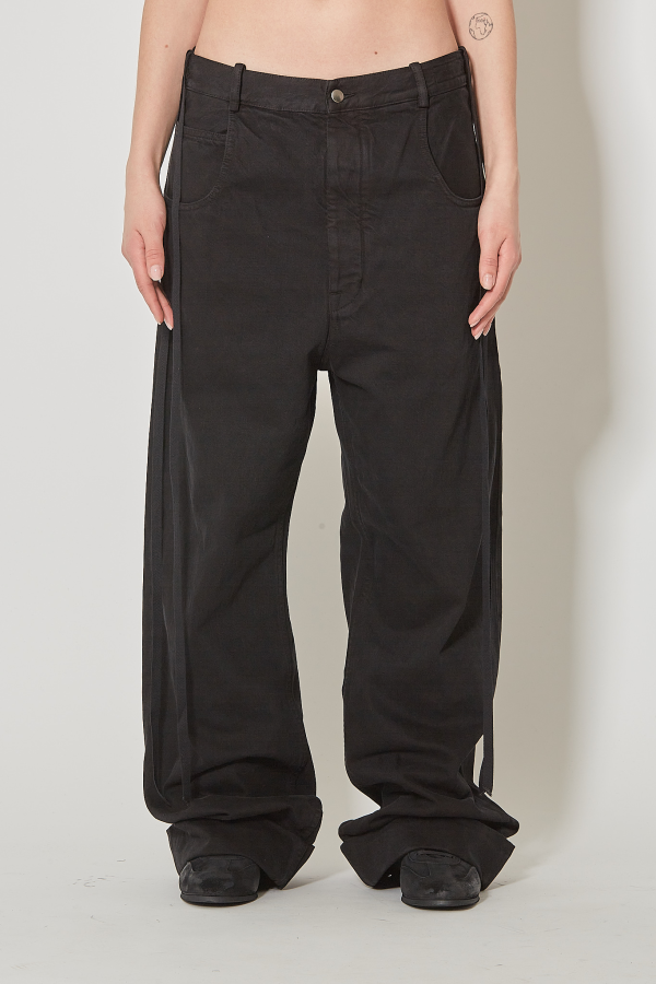 Kristel 5-Pockets High Comfort Trousers - Black