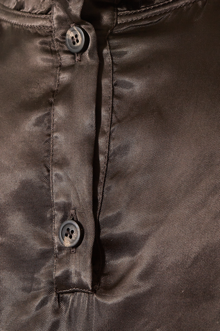 T-Shirt Jumbo Tabard Cropped Top - Dark Dust