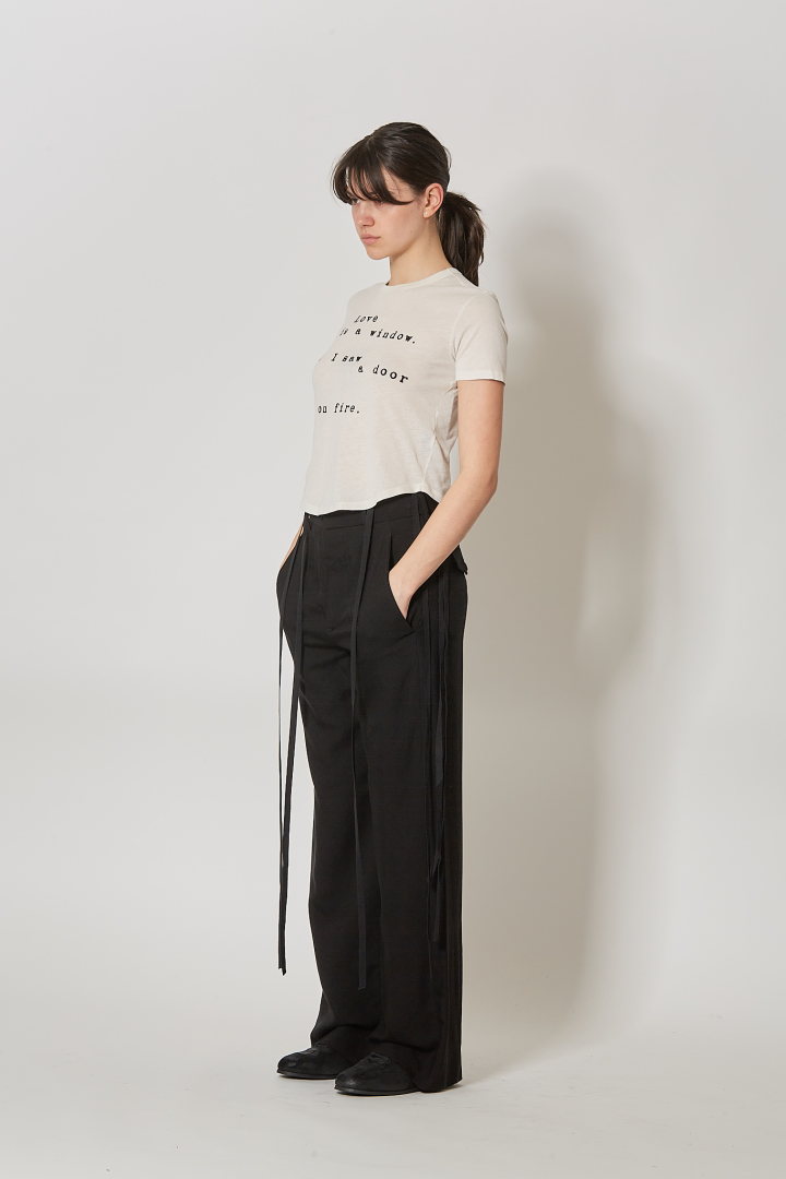 Comfort Fit Trousers - Black
