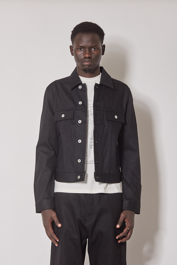 Denim Jacket Trucker - Black