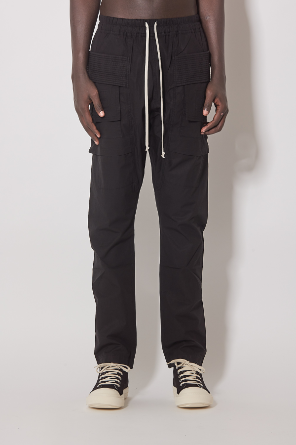Pantaloni Creatch Cargo Drawstring - Black