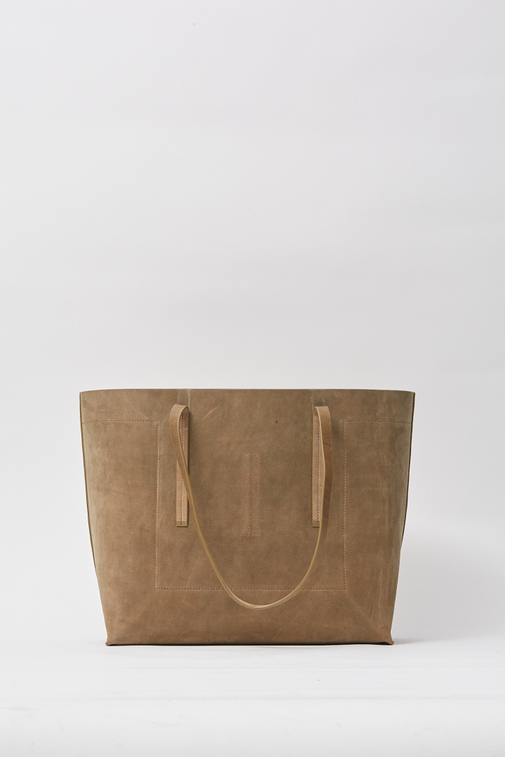 Leather Bag Shopper Sumi - Brown