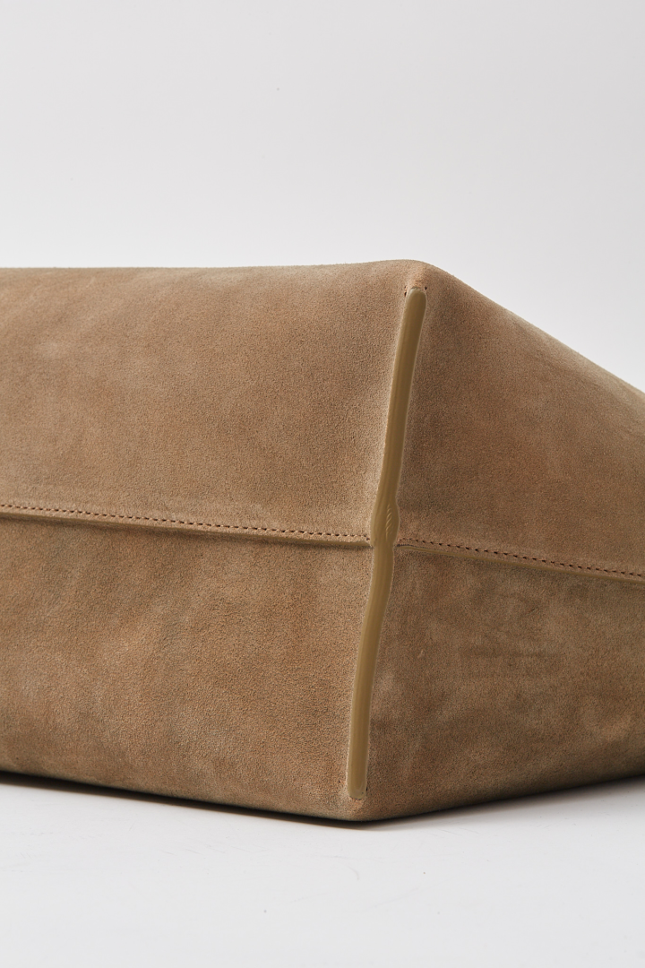 Leather Bag Shopper Sumi - Brown