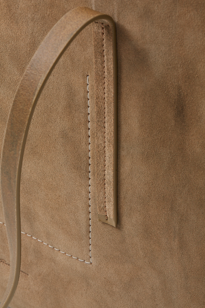 Leather Bag Shopper Sumi - Brown