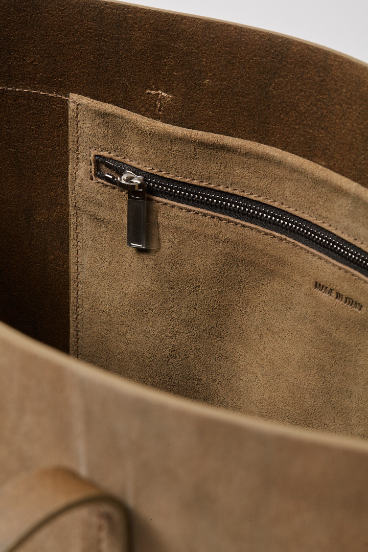 Leather Bag Shopper Sumi - Brown