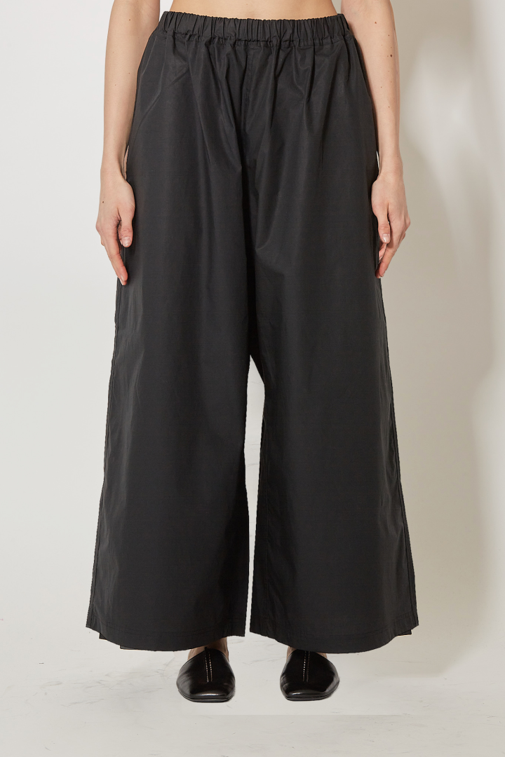 Wide Pants Woven - Black