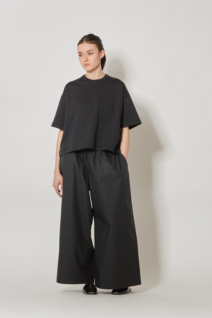 Boxie Oversized T-Shirt S/SL C/Neck - Black