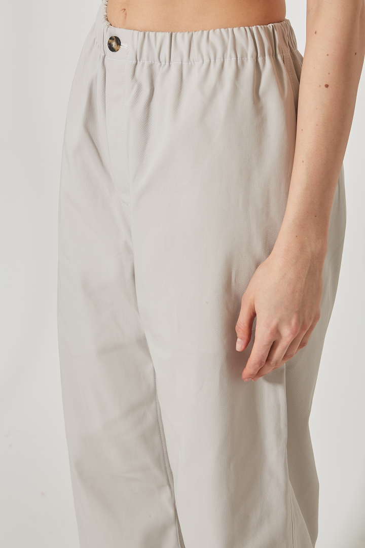 Relaxed Low Crotch Pant - Mastic