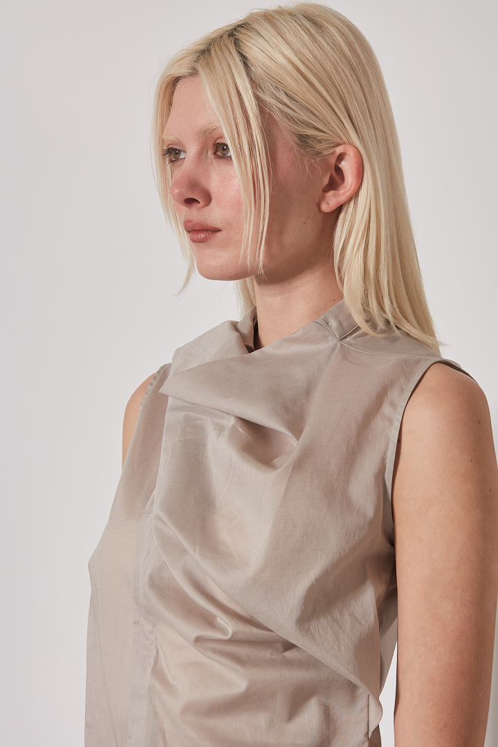Sleeveless Shirt SL Island Shirt - Pearl