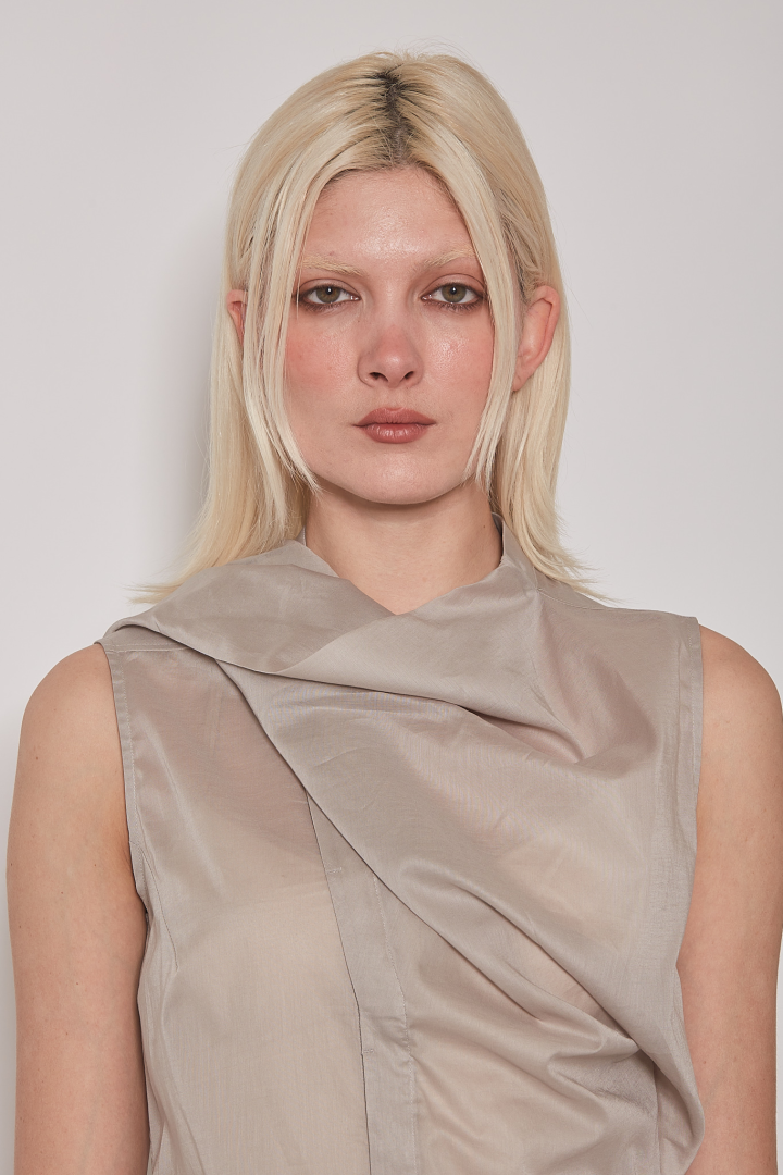 Sleeveless Shirt SL Island Shirt - Pearl
