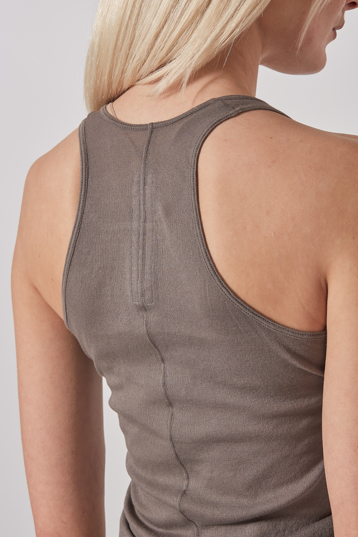 Top Basic Rib Tank - Dust