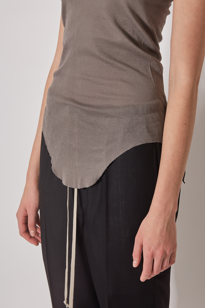 Top Basic Rib Tank - Dust