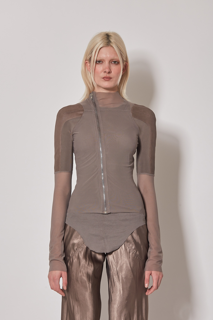 Top Basic Rib Tank - Dust