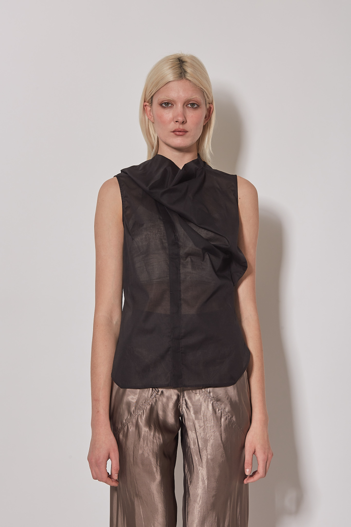 Sleeveless Shirt SL Island Shirt - Black