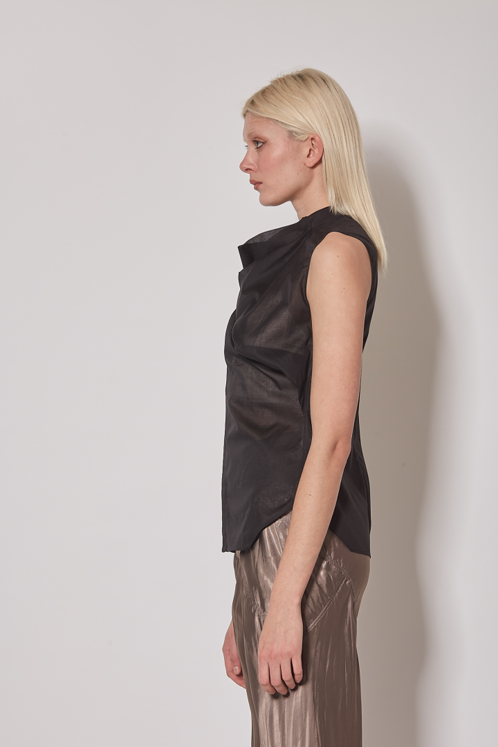 Sleeveless Shirt SL Island Shirt - Black