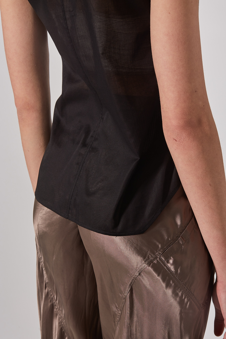 Sleeveless Shirt SL Island Shirt - Black