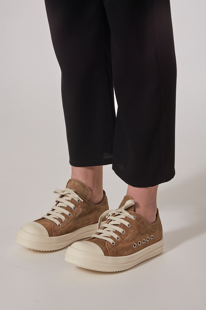Leather Shoes Extreme Low Sneaks - Brown/Milk/Milk