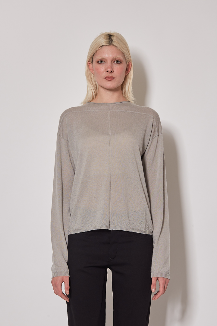 Knit Sweater Pull - Pearl