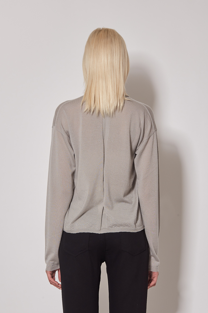 Knit Sweater Pull - Pearl