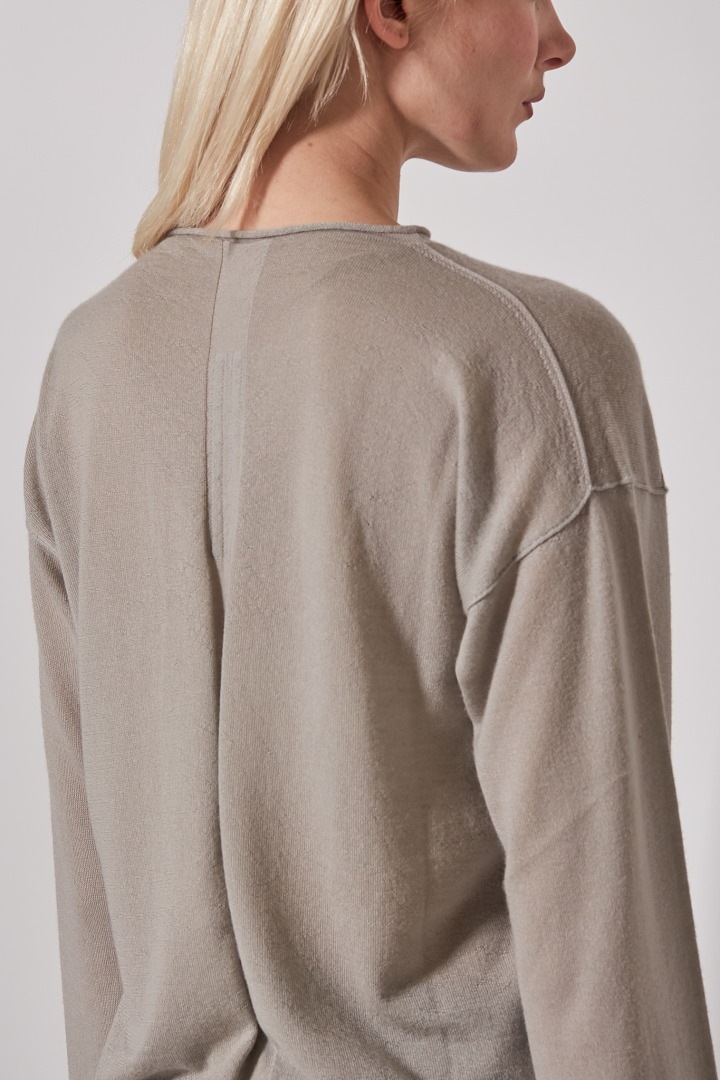 Knit Sweater Pull - Pearl