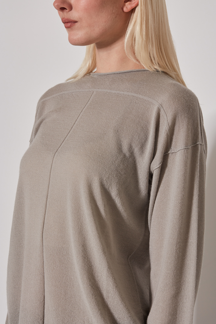 Knit Sweater Pull - Pearl