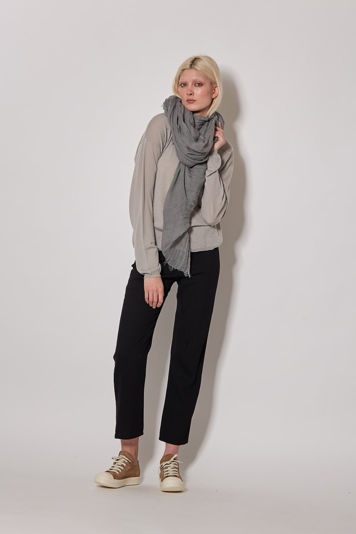 Knit Sweater Pull - Pearl