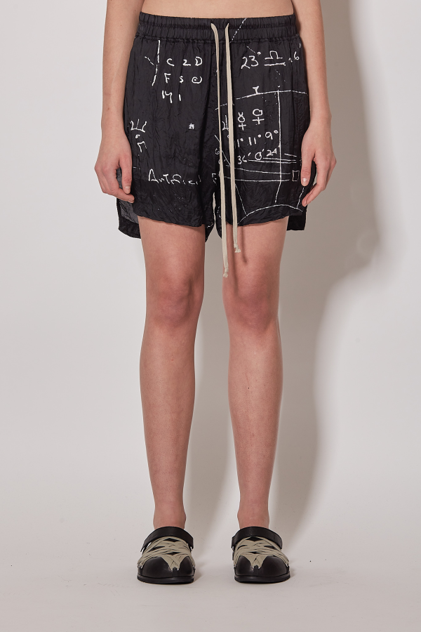 Shorts Boxers - Black/Milk