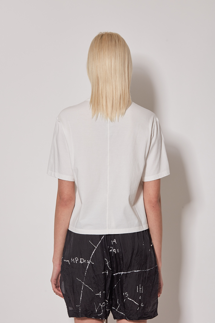 T-Shirt Cropped Brad T -Milk