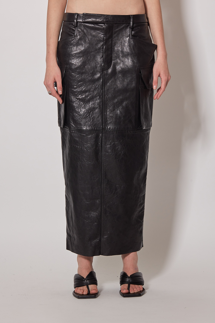 Leather Skirts Firbanks - Black