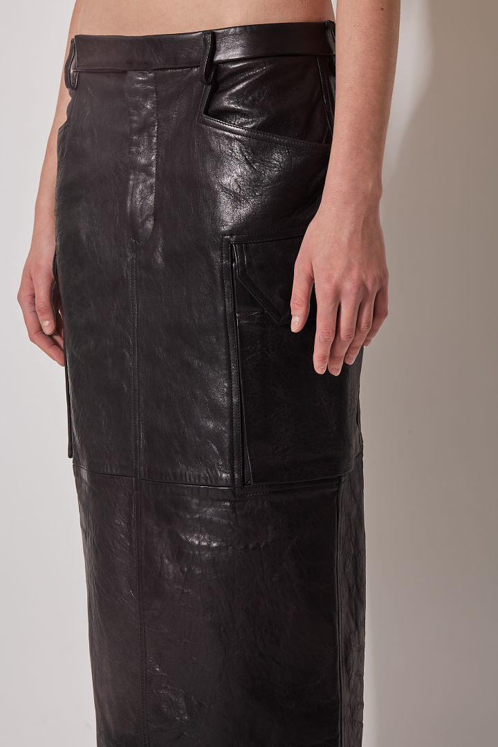 Leather Skirts Firbanks - Black