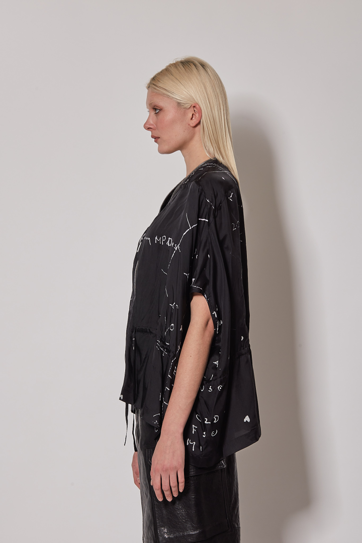 Jacket Sail Jkt - Black/Milk