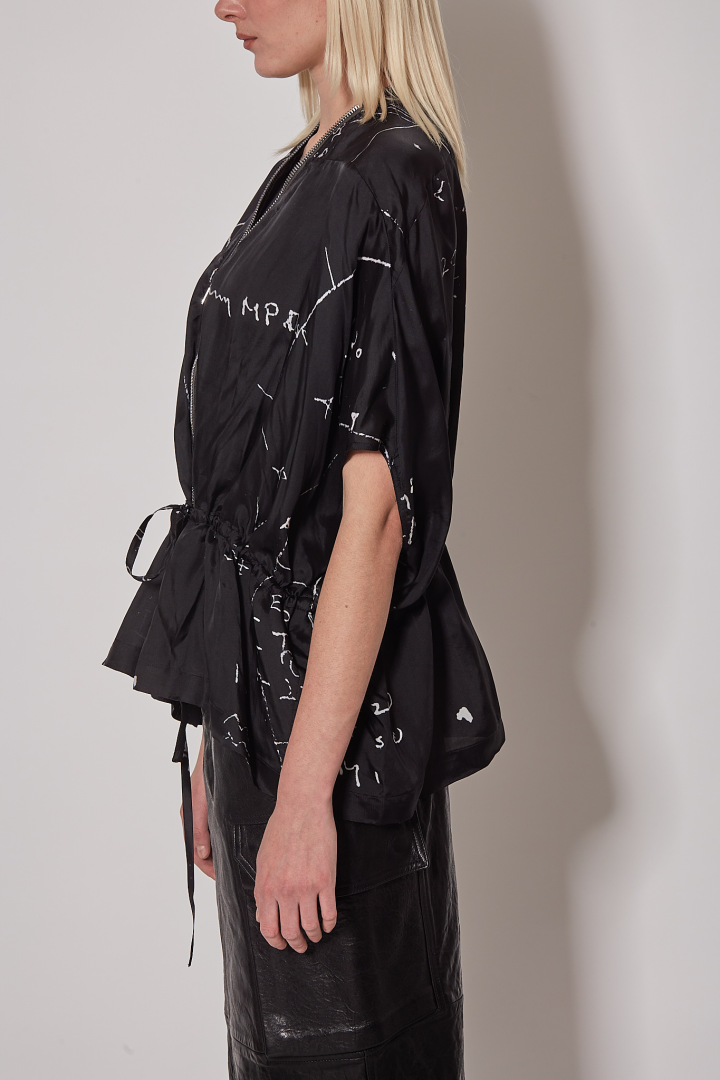 Jacket Sail Jkt - Black/Milk