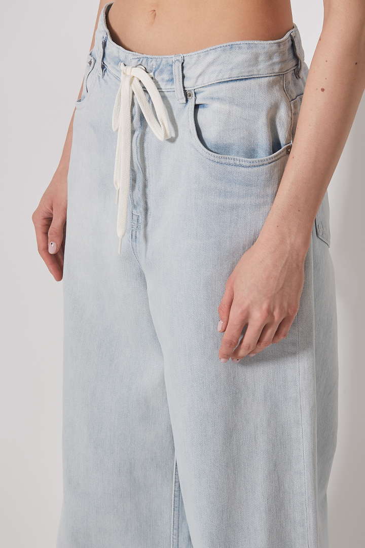 Pants 5 Pockets - Light Blue