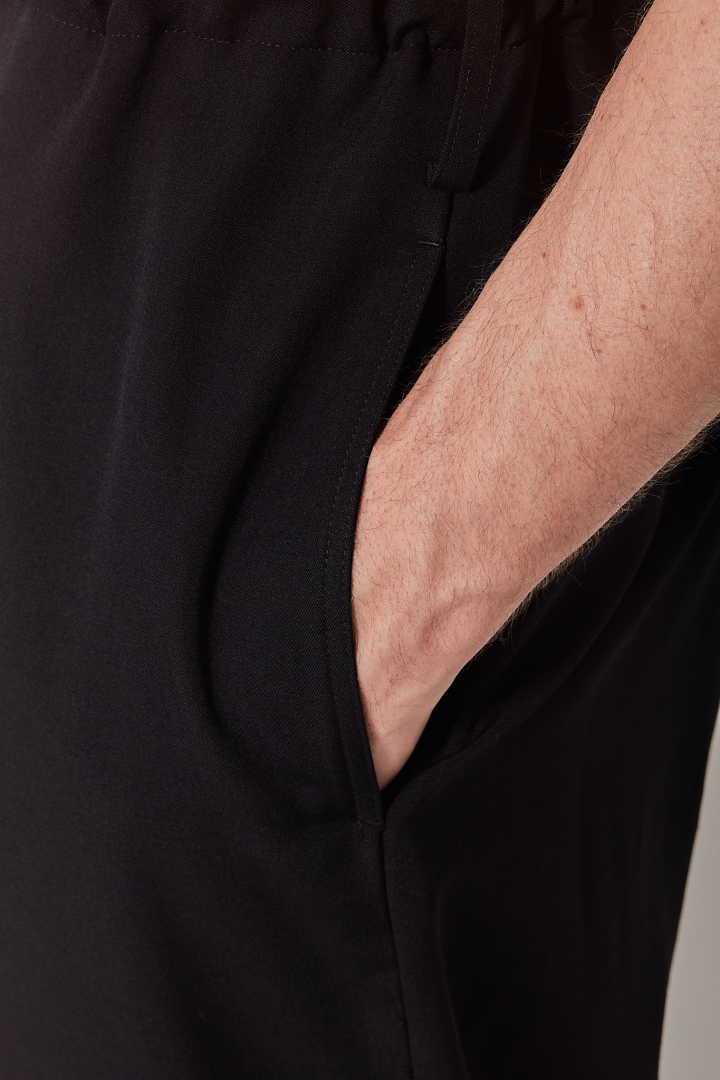 New Standard String Pants - Black