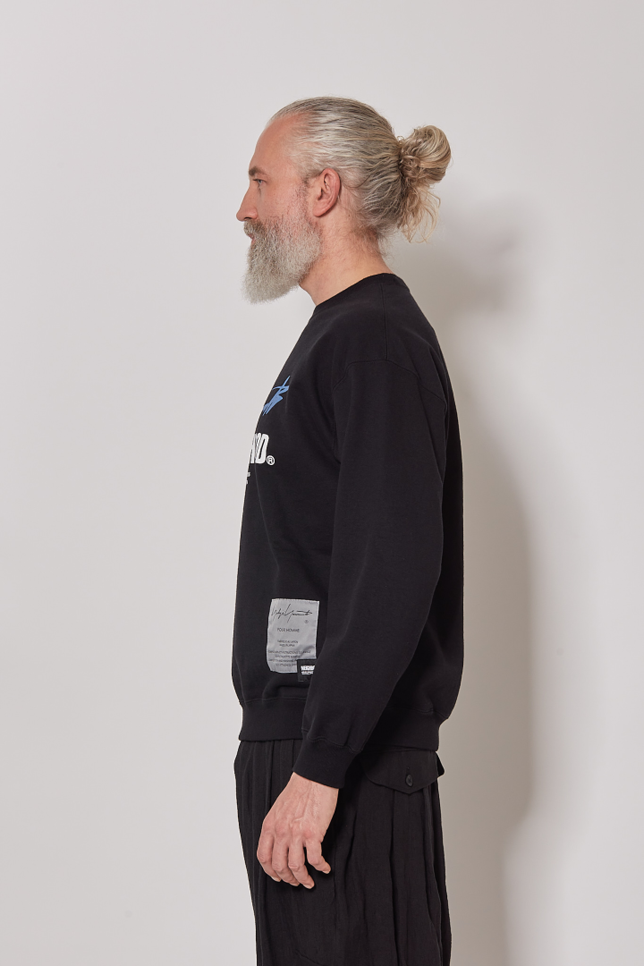 Sweat	Shirt LS - Black