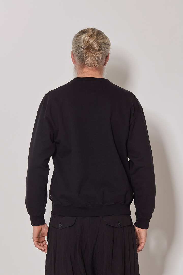 Sweat	Shirt LS - Black