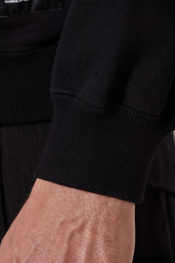 Sweat	Shirt LS - Black