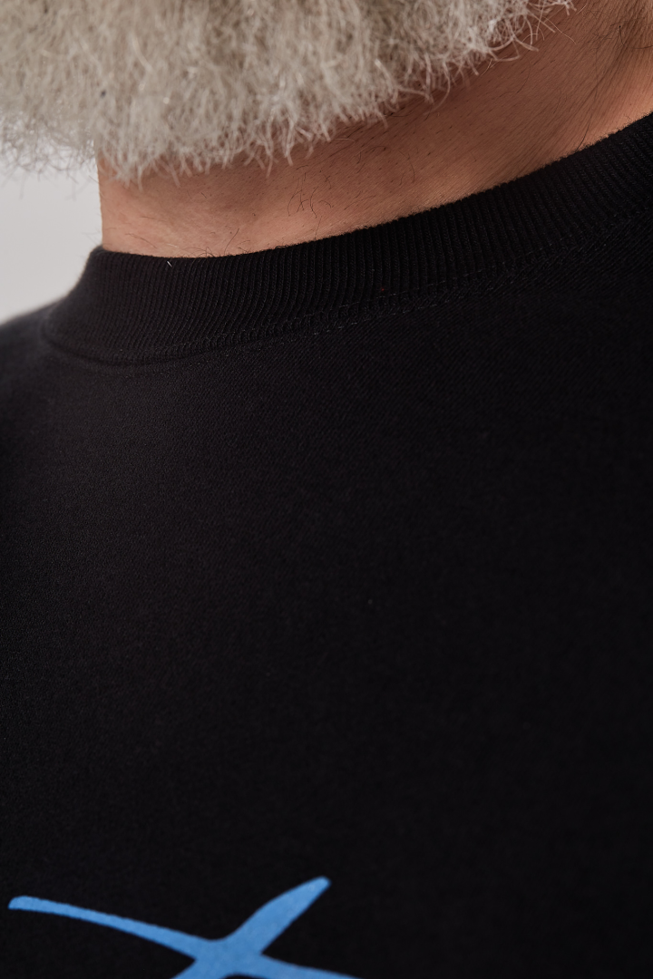 Sweat	Shirt LS - Black