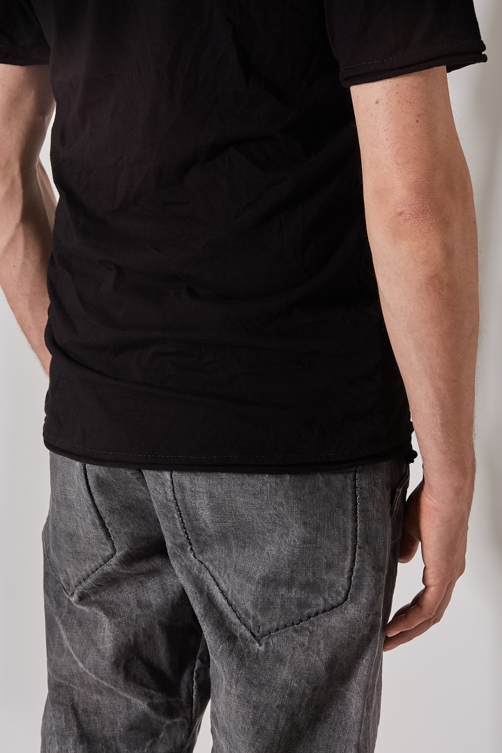 1/2 T-Shirt 75 - Black